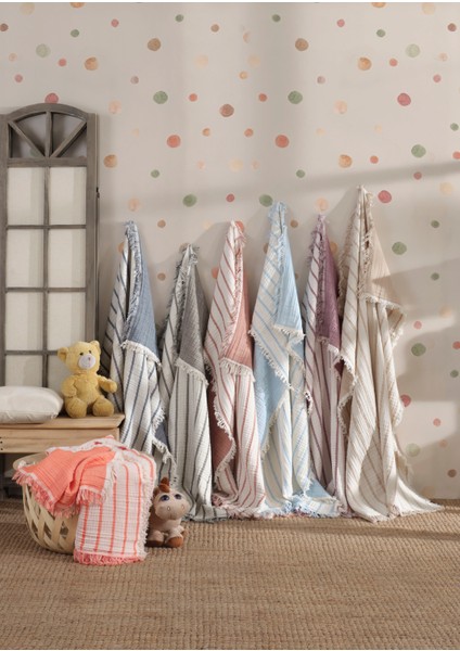 4 Katlı, Çift Taraf, 100 x 120 cm Pamuklu Bebek Müslin Örtü, Çok Amaçlı Bebek Battaniyesi modelleri