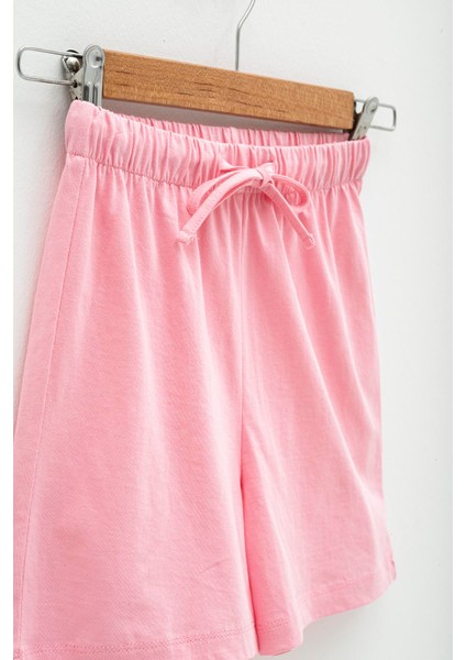 4'lü My Little Ponny Tshirt Şort Pantolon Pembe Takım indirimleri