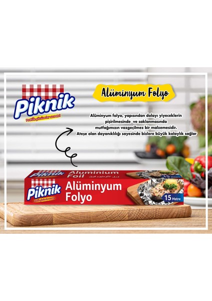 Ambalaj Alüminyum Folyo 15 Metre fiyatları