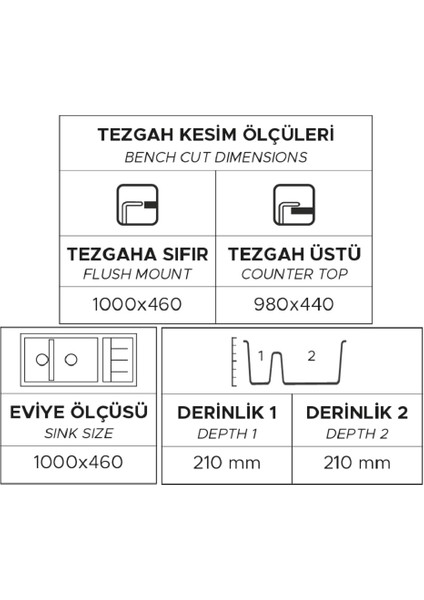 Granit Eviye P024 Artemıs Gri (1000 x 460)