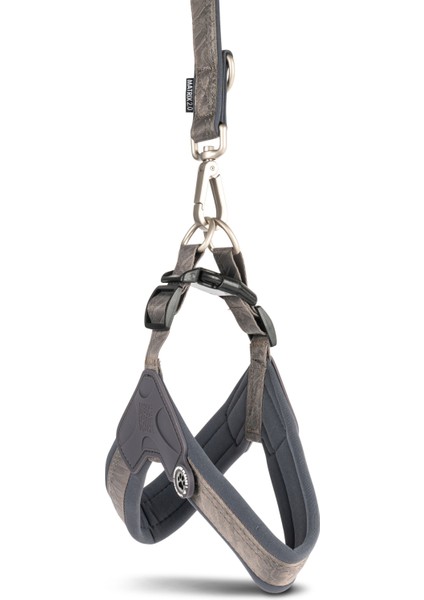 Matrix 2.0 Akıllı Künyeli Q-Fit Köpek Göğüs Tasması - Stone (Xs)