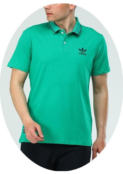 Adidas EF-3965 Erkek Pamuk Cotton Polo Yaka T-Shirt