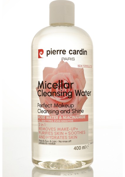 Gently Cleansing Micellar Water With Rose Water & Niacinamide-Makyaj Temizleme Suyu