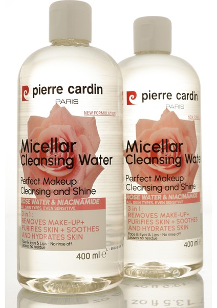Gently Cleansing Micellar Water With Rose Water & Niacinamide-Makyaj Temizleme Suyu