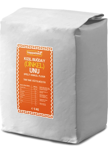 Atalık, Kızıl Buğday(Dinkel) Spelt Un 5 kg