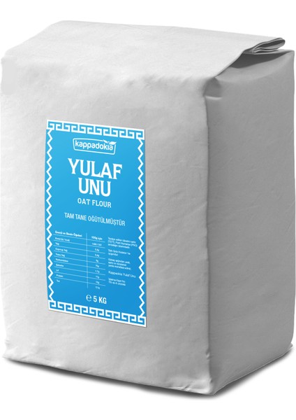 Doğal Beta-Glukan Kaynağı, Yulaf Unu 5 kg