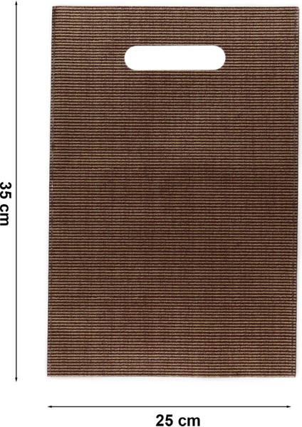 25X35 Bordo Hediyelik Lüks El Geçme Poşet 10 Adet