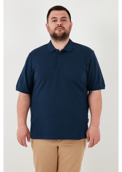 Pamuklu Regular Fit Büyük Beden Polo Yaka T Shirt Erkek Polo Yaka T Shirt 5902127B modelleri