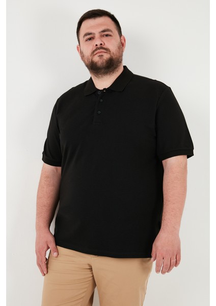 Pamuklu Regular Fit Büyük Beden Polo Yaka T Shirt Erkek Polo Yaka T Shirt 5902127B modelleri