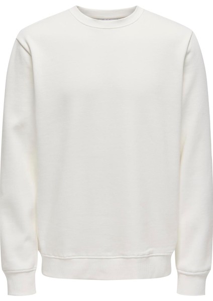 Only & Sons Erkek Bisiklet Yaka Sweatshirt - 22029226