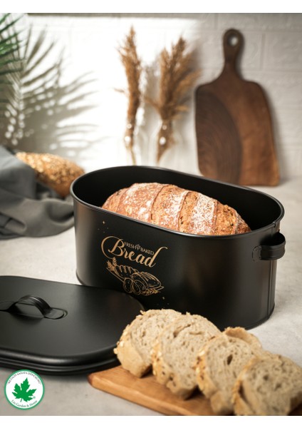 Metal Kapaklı Ekmeklik (Bread Baskılı)