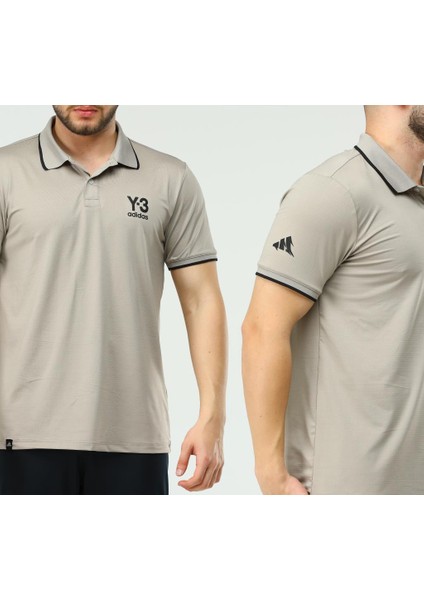 Adidas EF-3992 Erkek Polyester Mesh Polo Yaka T-Shirt