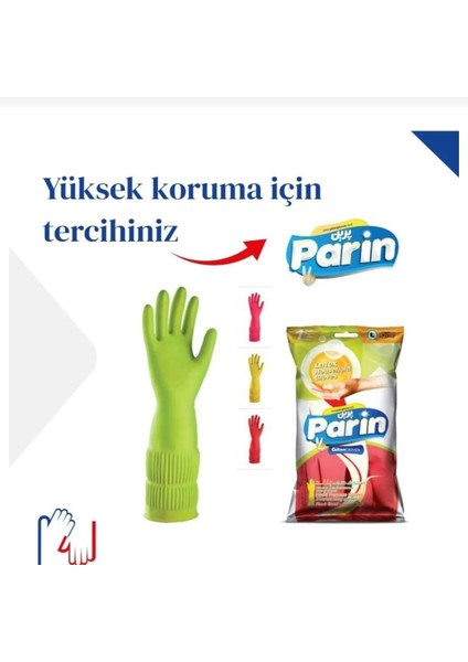 Parin Uzun Konçul Temizlik Eldiveni