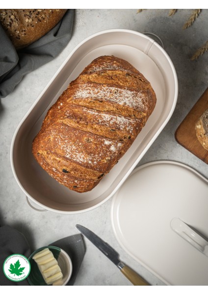 Metal Kapaklı Ekmeklik (Bread Baskılı)