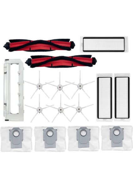 Q5 Q5+ Robotlu Süpürge Yedek Parçaları Için Yedek Hepa Filtre Ana Yan Fırça Toz Torbası Aksesuarları (Yurt Dışından)