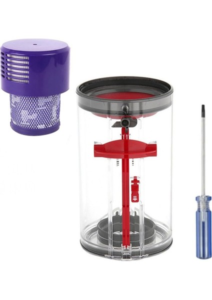 Dyson V10 SV12 Vakum Süpüratör Kutu Yedek Parçaları Için Dyson V10 Için Toz Bin Hepa Filtresi Büyük Bin Parça No. 969509-01 (Yurt Dışından)