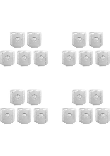 20 Adet Ektrikli Süpürge Toz Filtre Torbaları -ADB90 Toz Torbaları Jet Serisi Ektrikli Süpürger Için Temiz Istasyon Tabanına Uygundur (Yurt Dışından)