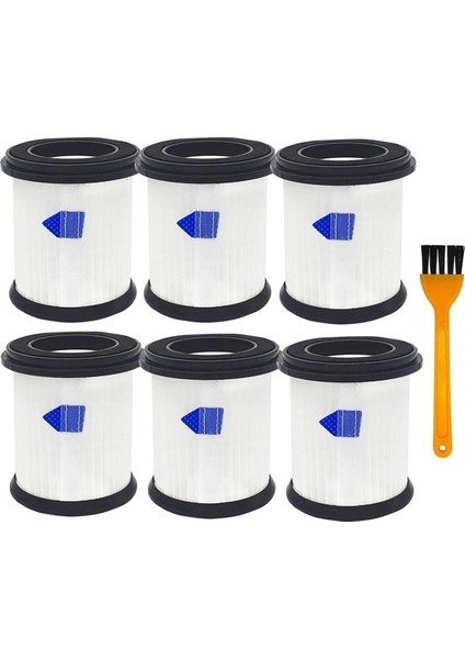 S6T/S6P Pro/n5 Akülü Ektrikli Süpürge Filtresi Değiştirme-6pack+1 Adet Fırça Için Verimli Filtre Değişimi (Yurt Dışından)