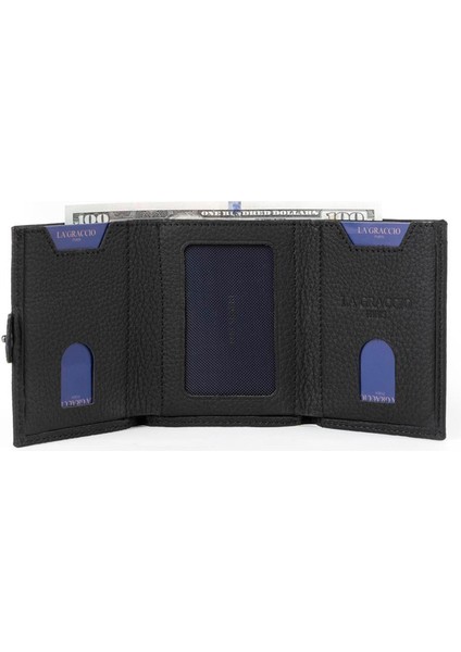 La'graccıo Deri Siyah Erkek Cüzdan Kartlık fiyatları