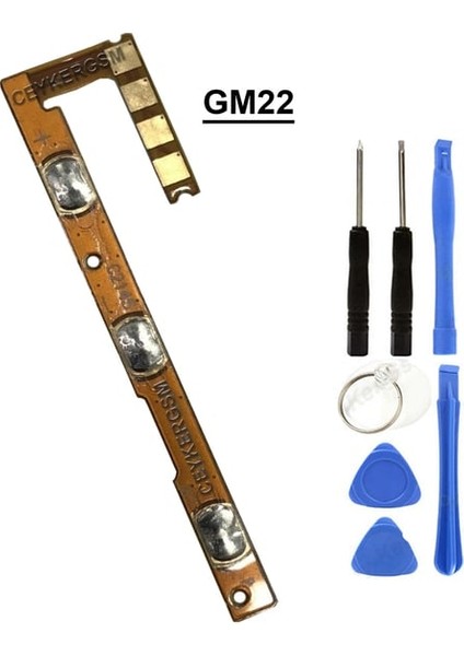 Genaral Mobile GM22 Pro Uyumlu Power Volume Film ve Tamir Seti