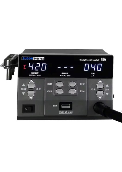 8620DX Sıcak Hava Makinası modelleri