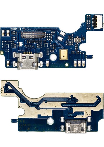 Telefon Kulübesi Casper Via  F3 Uyumlu Şarj Bordu ve Tamir Seti