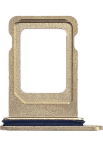 Iphone 14 Pro Max Uyumlu Sim Kapağı Gold (Çift Uyumlu Sim)