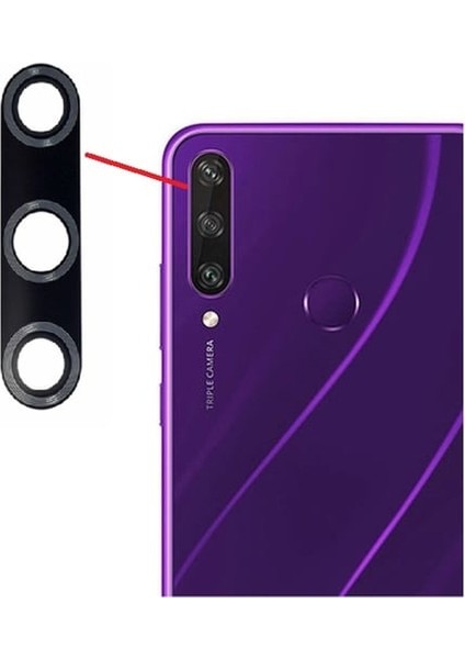 Huawei Y6P Uyumlu Kamera Camı