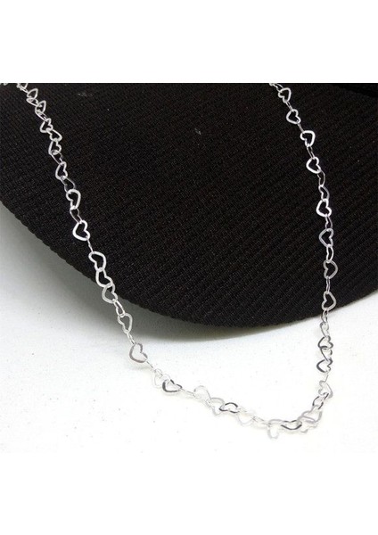 Chain Heart Kalp Sevgili Hediye Kolye modelleri