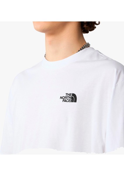 Essential Oversize Simple Dome Erkek T-Shirt Beyaz fırsatları