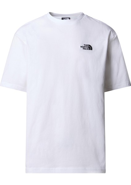 Essential Oversize Simple Dome Erkek T-Shirt Beyaz indirimleri