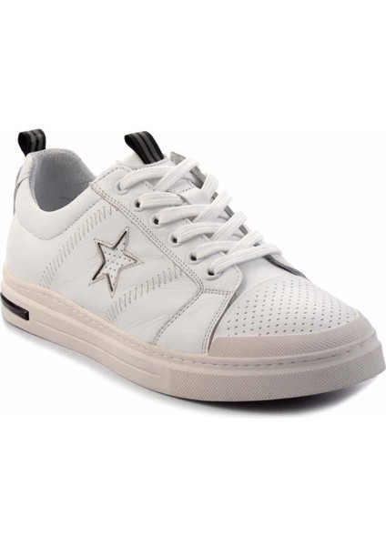 Beyaz Deri Erkek Sneaker E01398202703 fiyatları