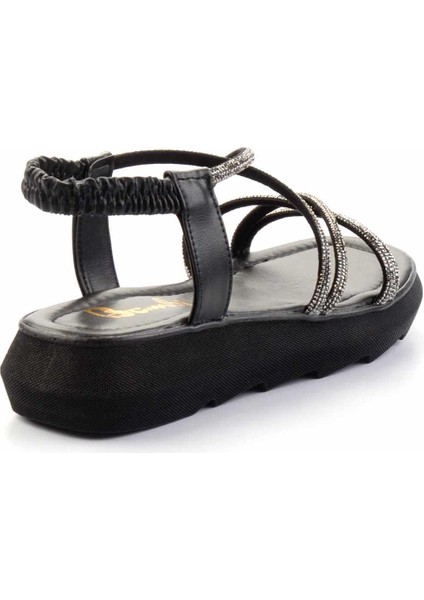 Siyah Kadın Sandalet K05311419509 modelleri