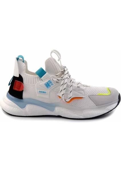 Beyaz File Deri Erkek Sneaker E01441000222
