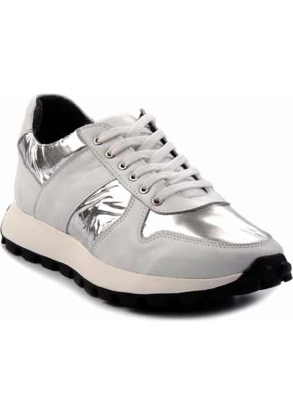Beyaz Beyaz Paraşüt Deri Erkek Sneaker E01401086603 fiyatları