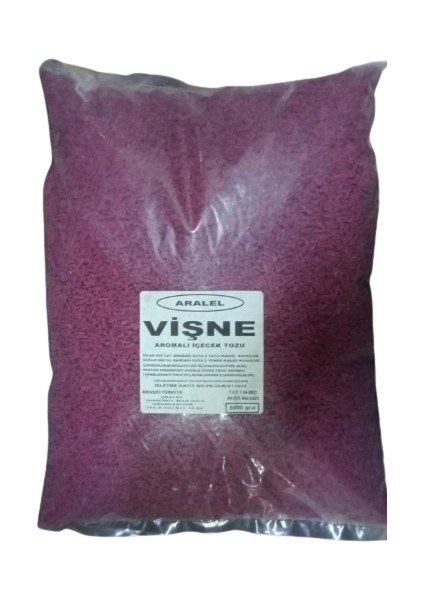 Vişne Aromalı Içecek Oralet 5 kg