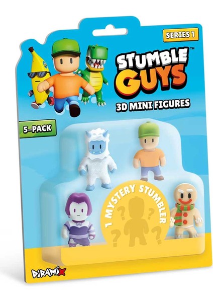 Stumble Guys 5'li Mini Figür S1 TUY02000