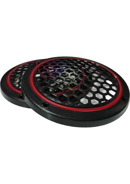 20CM Kırmızı Neon Ledli Hoparlör Kapağı