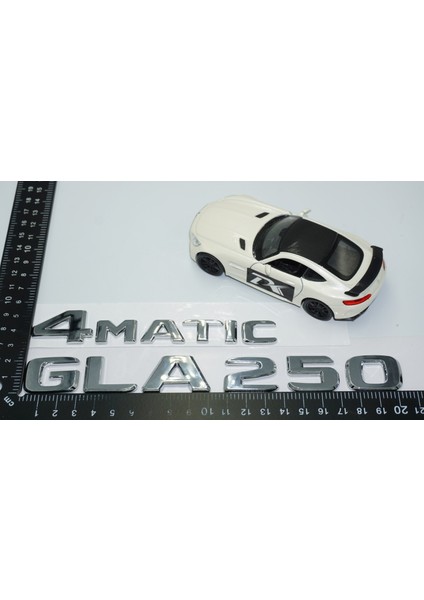 GLA250 4matic Bagaj Krom Abs Yazı Logo Benz Ile Uyumlu modelleri
