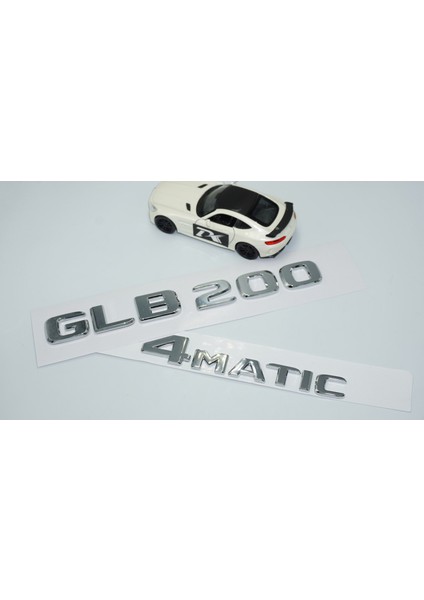 GLB200 4matic Bagaj Krom Abs Yazı Logo Benz Ile Uyumlu