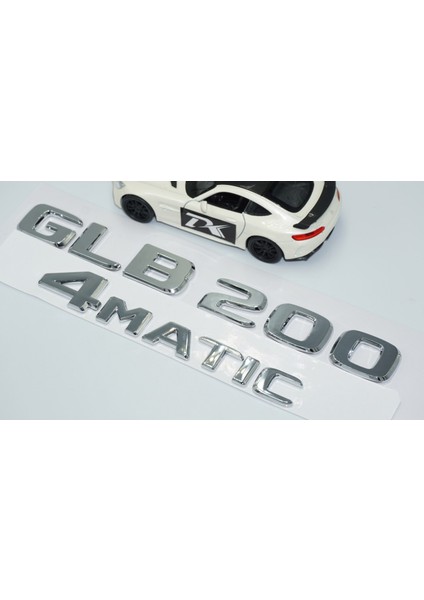 GLB200 4matic Bagaj Krom Abs Yazı Logo Benz Ile Uyumlu