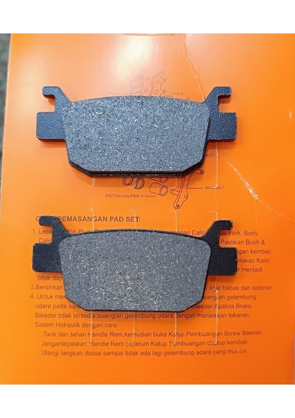 Honda Forza 250 (NSS250) -300 Arka Disk Fren Balatası Kaliteli - Arasmoto