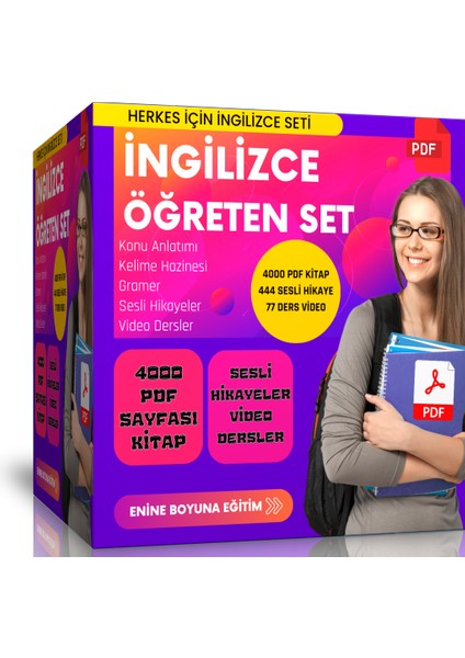 İngilizce Öğreten Set