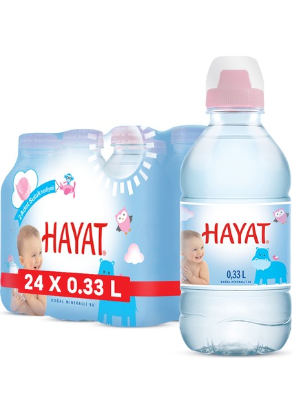 Küçük Çocuklara Özel Ambalajlı Su 24x330 ML