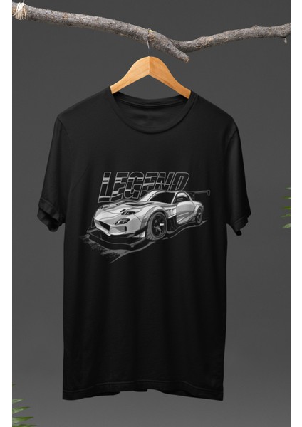 Porsche 911 Gt3 Rs Baskılı T-Shirt, Araba Yarış Temalı Baskılı Tişört