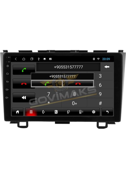 HONDA CRV 2007-2012 UYUMLU 8 GB RAM 128 GB HAFIZA ANDROID MULTIMEDIA TEYP modelleri