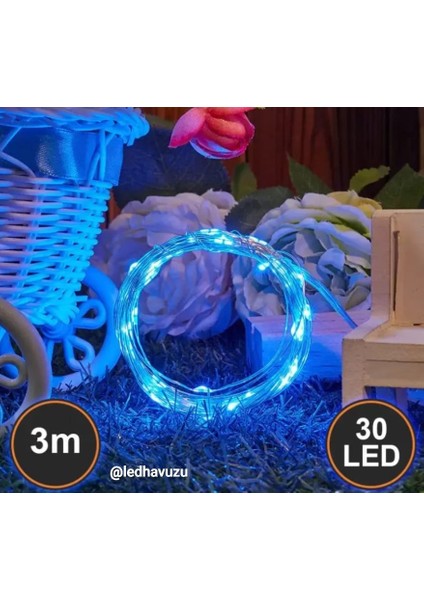 3 Metre Peri LED Mavi