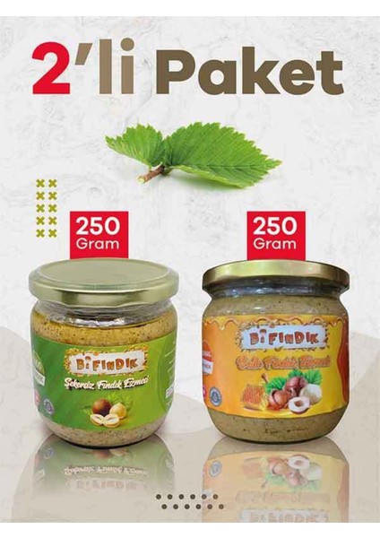 Doğal Ballı Fındık ve Şekersiz Fındık Ezmesi Katkısız Kahvaltılık Atıştırmalık Sürülebilir 1.kalite