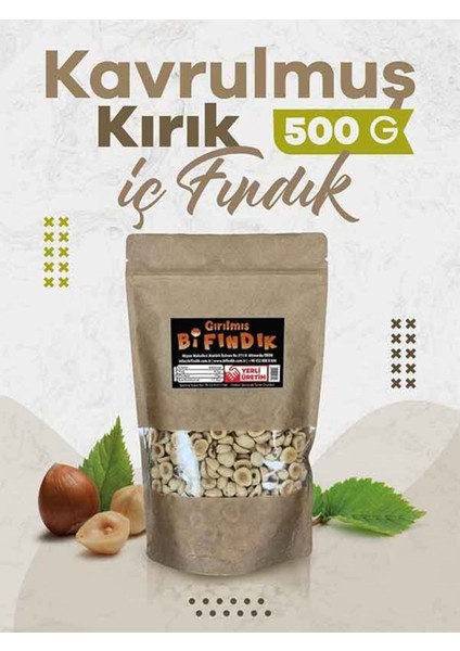 Bi Fındık Kavrulmuş Kırık Iç Fındık Yeni Mahsul Taze Pasta Kek Kurabiye Için Doypack 500 gr Kırık Iç Fındık