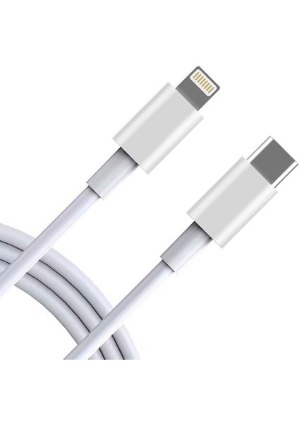 Hızlı Şarj Destekli Type-C To Lightning Şarj Data Kablosu 1 Metre